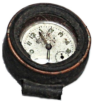 Geh�use mit Armbanduhr