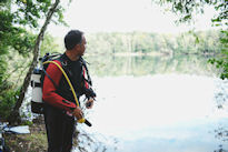 Tauchen in den Tonteichen K�rbiskrug