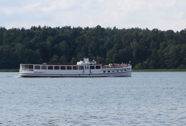 Die Altwarp auf dem Werbellinsee