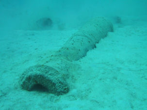 Kanonenkugeln der Nuestra Se�ora de Guadalupe