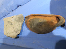 Slawische Keramikfunde vom Grund des Scherm�tzelsees