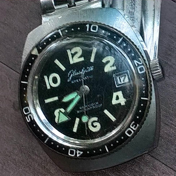 Glash�tte Taucheruhr Spezimatic Typ RP TS 200