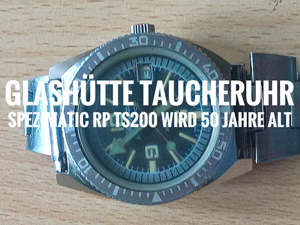 Glash�tte-Taucheruhr Spezimatic RP TS200