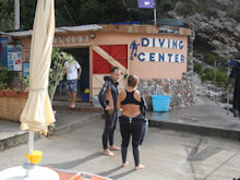 Tauchen Taormina Sizilien